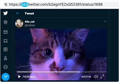 Tweet bağlantısını giriş alanına yapıştırın ve indirmeyi başlatmak için "ENTER" tuşuna basın!